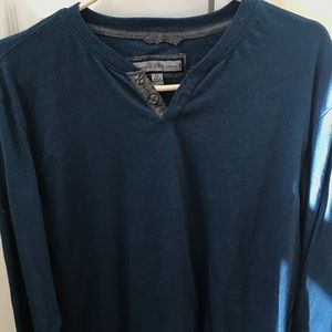 pd&c Blue Long Sleeve Top